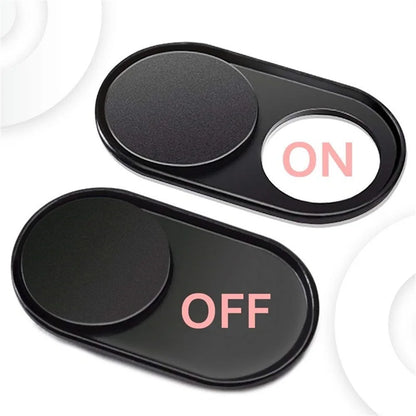 Metal Webcam Cover Camera Magnet Slider Shutter Privacy Protect Sticker for Laptop Tablet Phone Ultra Thin Privacy Sticker