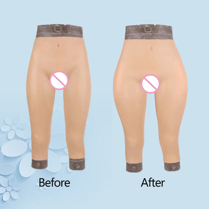 Sexy Women Hip Padded Butt Lift Panties Silicone  Buttock Pad a Set Pants&Hip Pads