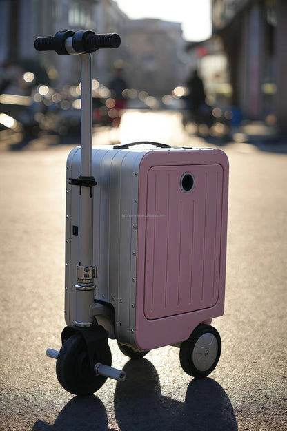 Foldable Electric Travel Luggage with GPS Tracking, 12V Battery, Waterproof, for Adults & Business | Kimlud Outdoor...