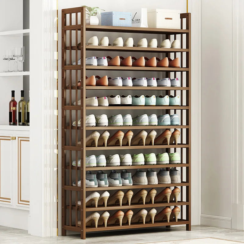 Economical and Modern Bamboo Shoe Rack for Home for Entryway Dormitory and Hallway Storage General Home Furniture |...