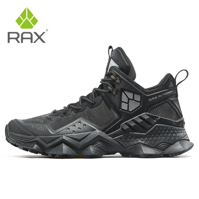 Rax Men Waterproof Hiking Shoes Breathable Hiking Boots Outdoor Trekking Boots Sports Sneakers Tactical Shoes - Kimlud