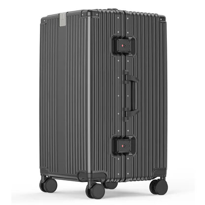 Super Large Carry on Luggage Aluminum Frame Rolling Suitcase PC Hard Sided Luggage With Spinner Wheels for Travel