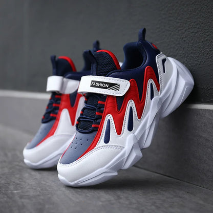 Children's Lightweight Sports Shoes for Middle and Big Boys Breathable Outdoor Runners for Spring Fall Summer - Kimlud