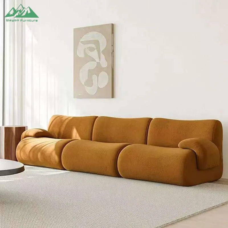 Wayon Modern Square Modular Eco-Friendly Foldable Compressed Sponge Sofa Comfortable Upholstered Living Room Furniture...