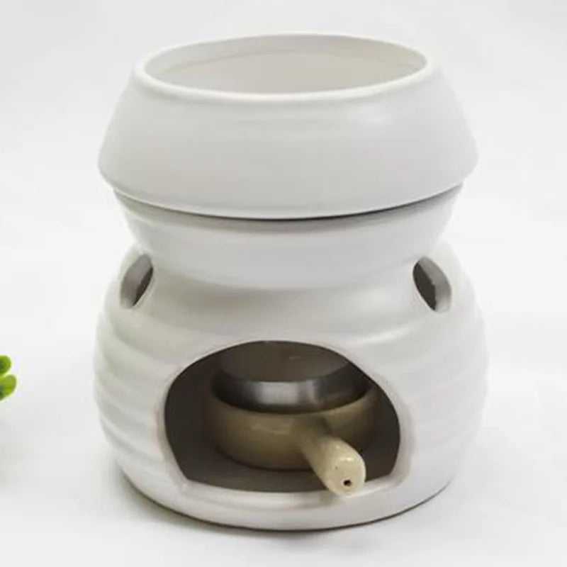 Ceramic Aromatherapy Burner Essential Oil Lamp Hotel Beauty Salon Home Indoor Candle Aroma Furnace Household Decor