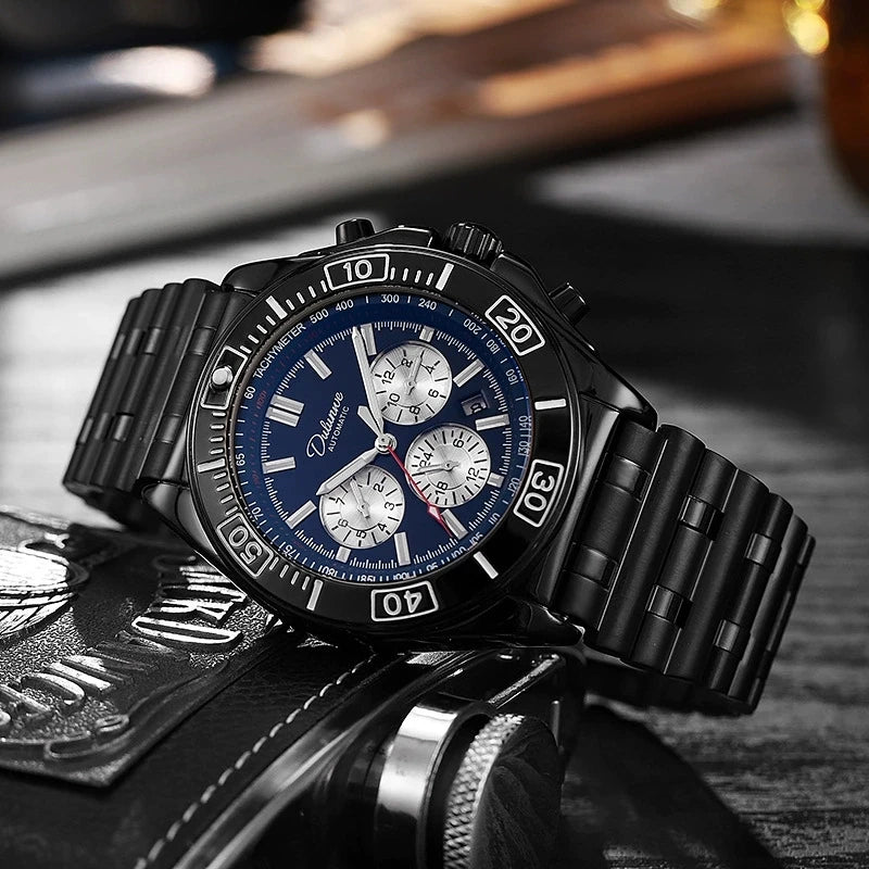2026 Dulunwe 6069 New Business Men's Watch Top Brand Men's Luxury Waterproof Date Clock Sports Watch Relogio Masculino - Kimlud