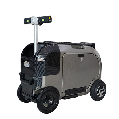 FENGJIU Multi Color Optional Smart Luggage with Password Lock Electric Luggage That Elderly People Can Ride on | Kimlud...