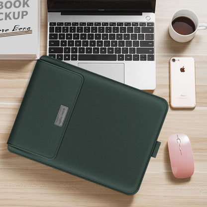 PU Stand Cover For Macbook Pro 16 Case 2023 M3 Laptop Sleeve For Macbook Air 13 Case 2022 M2 Pro 14 15.3 Air Matebook...