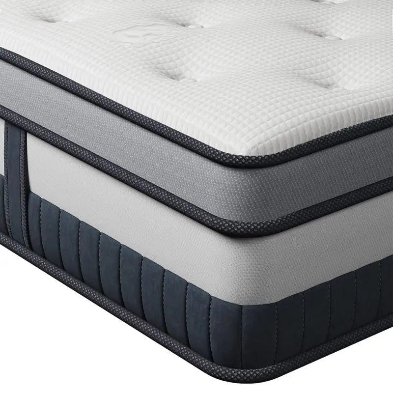 Full Size Mattress With Frame Futon Sofa Hard Bed Us Standard High Pressure Washed Honeycomb Production Hotel Room...
