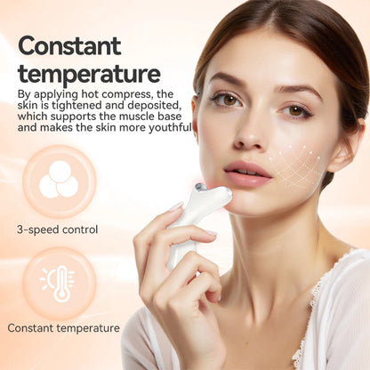 Electric Face Massager Tool Portable Face Lift Device Neck Massager for Double Chin Reducer