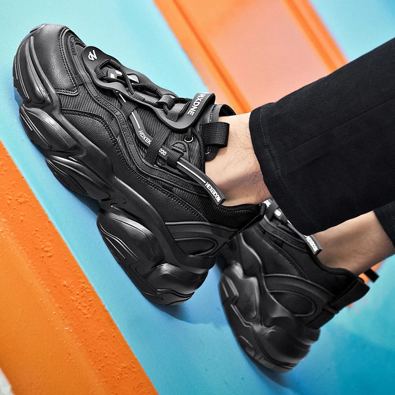 Shoes For Women Men's Sneakers 2025 Spring Fashion Street Style High Cushioning Trainers Male Running Sport Gym Tenis Footwear - Kimlud