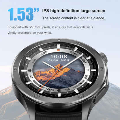 2025 New X2 MAX Compass Outdoor Smartwatch 300mah Large Battery Bt Call Sports Health Monitoring Fitness tracker Smart Watch