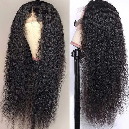 Women's 13x4 Deep Wave Body Glueless Wig Wear and Go Human Hair Pre Plucked Pre Cut Lace Front No Glue Upgraded | Kimlud...