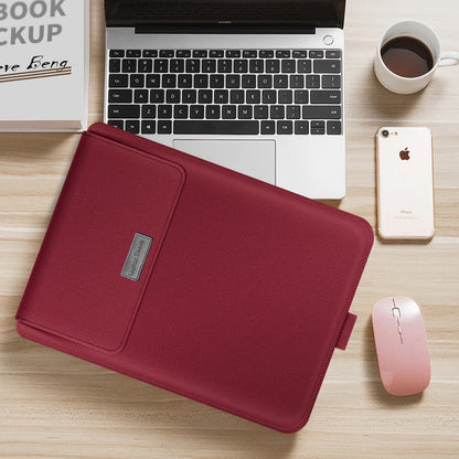 PU Stand Cover For Macbook Pro 16 Case 2023 M3 Laptop Sleeve For Macbook Air 13 Case 2022 M2 Pro 14 15.3 Air Matebook...