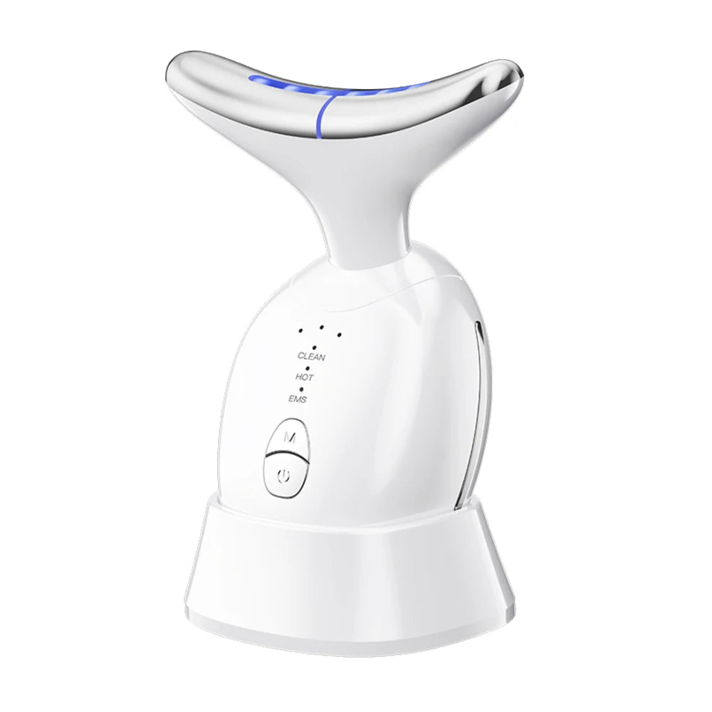 Electric Face Massager Tool Portable Face Lift Device Neck Massager for Double Chin Reducer