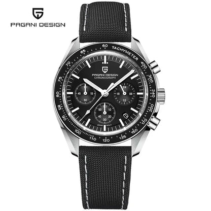 New Version PAGANI DESIGN 1701 Luxury Men Quartz Chronograph Wrist Watches VK63 Movement Stainless Steel Sport Waterproof Clock