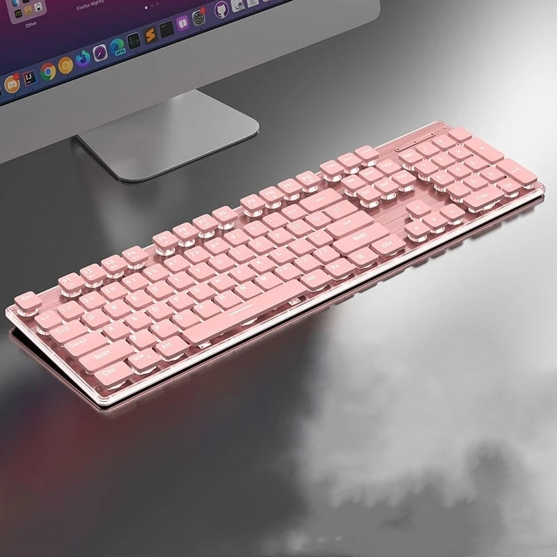 Front Walker X7S Wireless Keyboard and Mouse Set Silent Ultra-thin High-value Gaming Computer Office Mechanical Keyboard - Kimlud