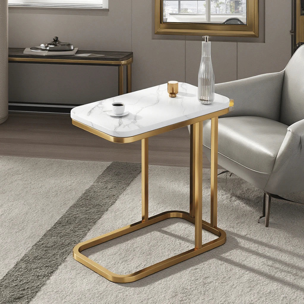 Modern Single Layer Side Table for Living Room Dining Kitchen Home or Villa Wood Center Table Furniture | Kimlud Office...