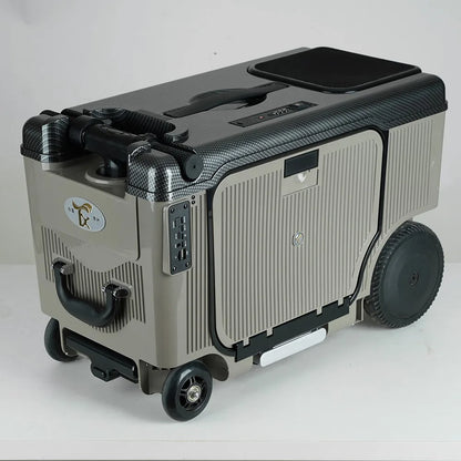 FENGJIU 20 Inch Portable Boarding Smart Luggage Multi-functional Electric Luggage That Can Be Ridden by Adults | Kimlud...
