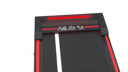 Professional Fitness Equipment Electric Treadmill Smart Portable Walking Pad Home Mini Desktop Curve LED Display Manual...