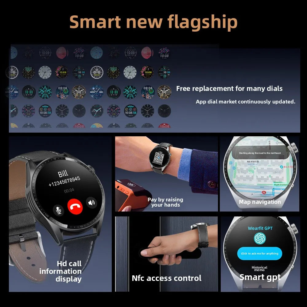Patriot G20  Call Smart Watch Douyin Popular Health Monitoring Ride Code Nfc Offline Payment