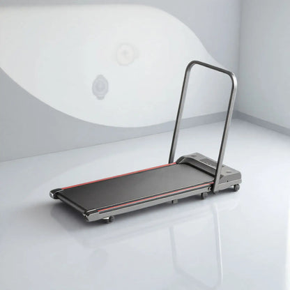 Best Selling Foldable Treadmill with Handle Bar Lightweight Folding Silent Treadmill 2 in 1 Portable Treadmills for Home...