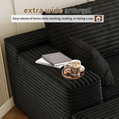 China Supplier 107 Inch Modular Cloud Sofa Sectional L Shape Modern Furniture Export | Kimlud Luxury Table