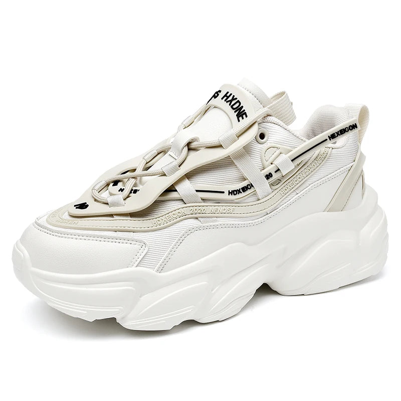 Shoes For Women Men's Sneakers 2025 Spring Fashion Street Style High Cushioning Trainers Male Running Sport Gym Tenis Footwear - Kimlud