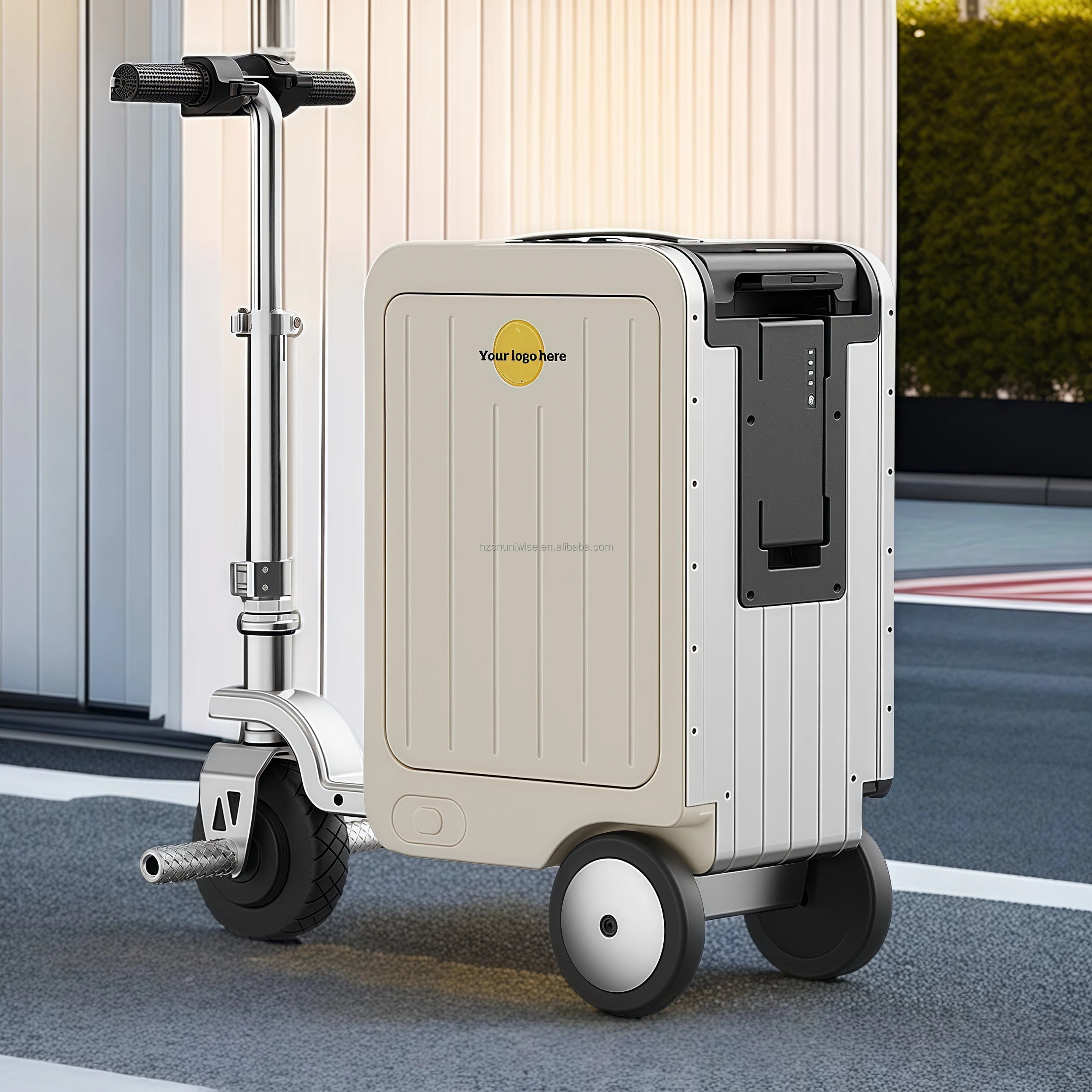 Foldable Electric Travel Luggage with GPS Tracking, 12V Battery, Waterproof, for Adults & Business | Kimlud Outdoor...