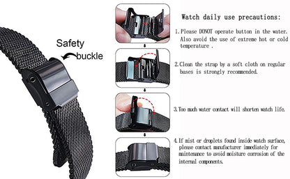 LIGE Women Watches Luxury Brand Ultra-thin Calendar Week Quartz Watch Ladies Clocks Mesh Stainless Steel Waterproof Reloj Mujer