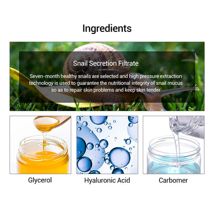 LANBENA Hyaluronic Acid Serum Snail Essence Face Cream Moisturizing Acne Treatment Repair Whitening Anti-Aning Winkles10PCS