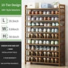 Economical and Modern Bamboo Shoe Rack for Home for Entryway Dormitory and Hallway Storage General Home Furniture |...