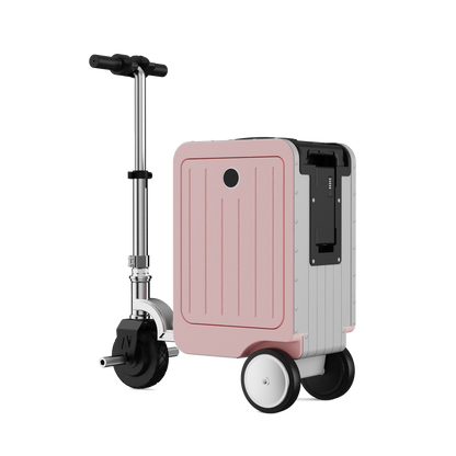 FENGJIU Adult and Children's Skateboard Luggage with Strong Load-bearing Capacity Rechargeable Electric Luggage...