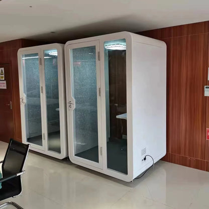 Insulated Private Telephone Recording Studio Office Partition Can Be Used As a Soundproof Room With Office Furniture |...