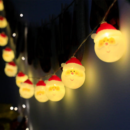 Christmas Tree Led Pendant Gilding Ribbon Christmas