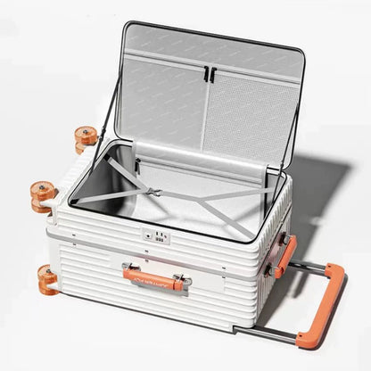 Side Cover Luggage Women's Expandable 28-Inch Wide Trolley Suitcase Men's 20-Inch Boarding Bag Women's 24-Inch Trolley Case