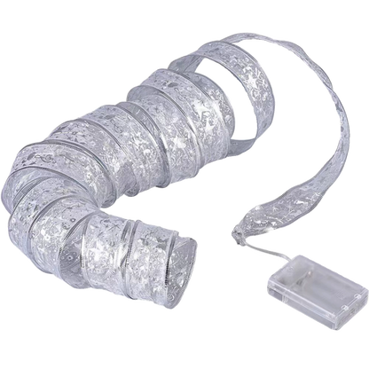 Christmas Tree Decorative Lamp Christmas Scene Layout Pendant Lighting Ribbon Luminous Ribbon LED Lighting Chain Ribbon Ornaments