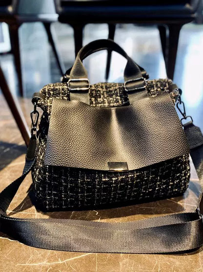 Casual Large Capacity Versatile Genuine Leather Bag