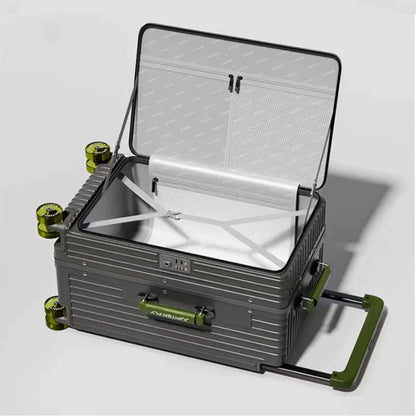 Side Cover Luggage Women's Expandable 28-Inch Wide Trolley Suitcase Men's 20-Inch Boarding Bag Women's 24-Inch Trolley Case