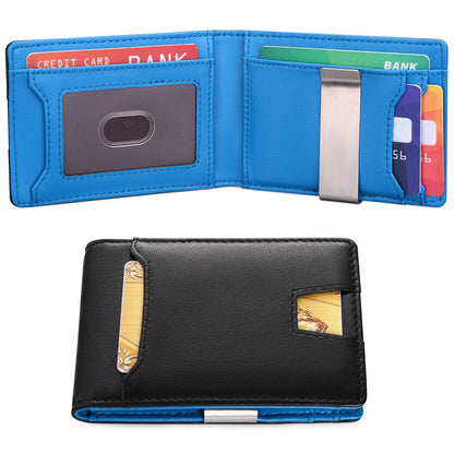 New Arrival Men Ultra-Thin Wallet Fashion Minimalist Casual RFID Beauty Card Holder Wallet