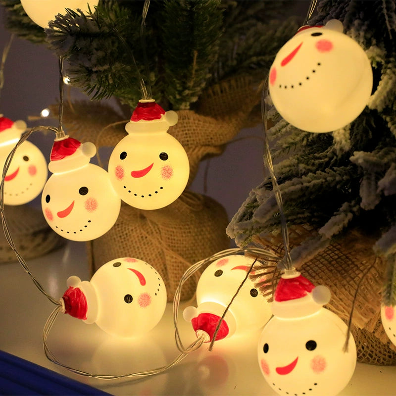 Christmas Tree Led Pendant Gilding Ribbon Christmas