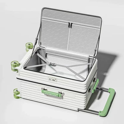 Side Cover Luggage Women's Expandable 28-Inch Wide Trolley Suitcase Men's 20-Inch Boarding Bag Women's 24-Inch Trolley Case