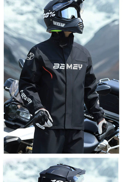 BMEI Motorcycle Raincoat Cycling Clothes Suit Rain-Proof Special Adult Rain-Proof Split Men's Take-out Rider