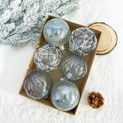 Christmas Tree Led Pendant Gilding Ribbon Christmas