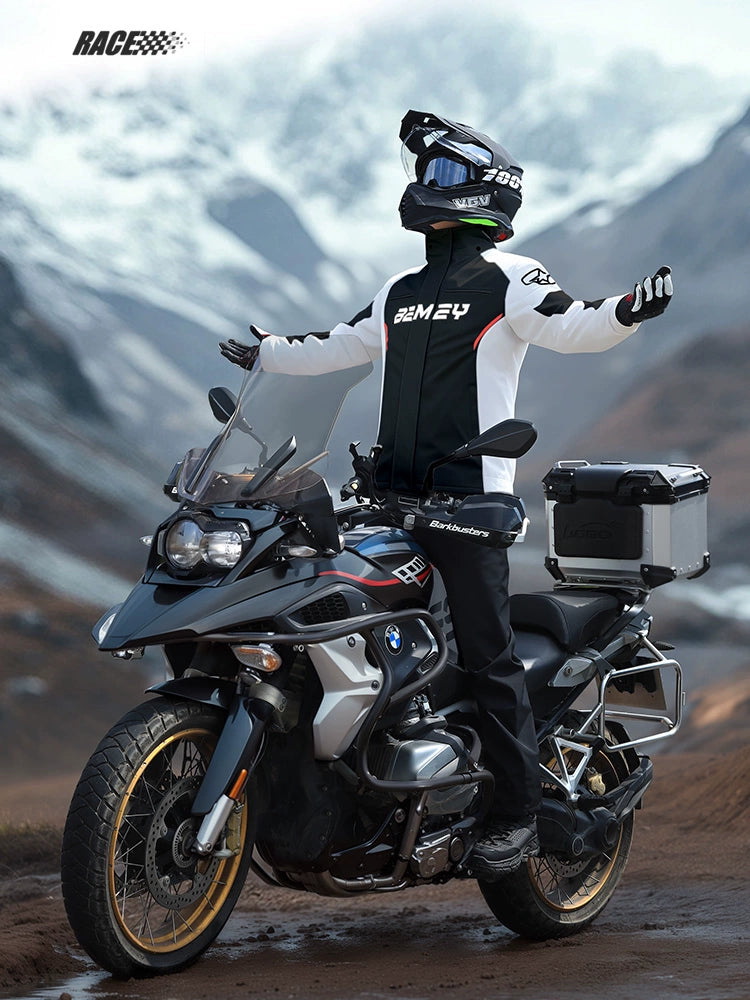 BMEI Motorcycle Raincoat Cycling Clothes Suit Rain-Proof Special Adult Rain-Proof Split Men's Take-out Rider