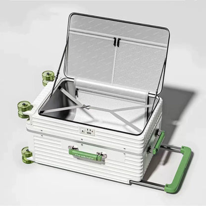 Side Cover Luggage Women's Expandable 28-Inch Wide Trolley Suitcase Men's 20-Inch Boarding Bag Women's 24-Inch Trolley Case
