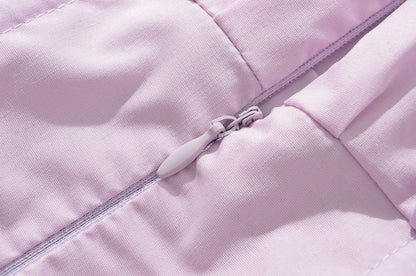 Sweet Square Collar Tunic Slim Slip Mini Dress For Women Empire Lace Dress