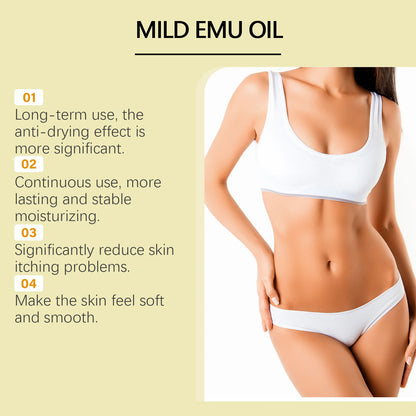 Moisturizing Anti-wrinkle Emu Oil Anti-aging Smoothing Fine Lines Intense Moisturizing For Skin And Hair Anti-dryness...