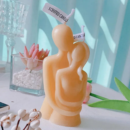 Wedding Supplies Couple Candle 520 Creative Gift To Hug Men And Women Warm Love Shaped Aromatherapy Candle