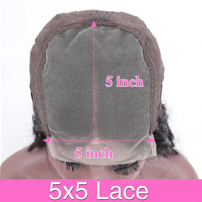 40Inch Deep Wave Wig 13x6 HD Lace Frontal Wig Brazilian Human Hair For Women 220 Density 360 Full Lace and 5x5 Glueless Lace Wig